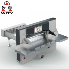 High Quality Programmed Paper Cutting Machine with Jogger and lifter